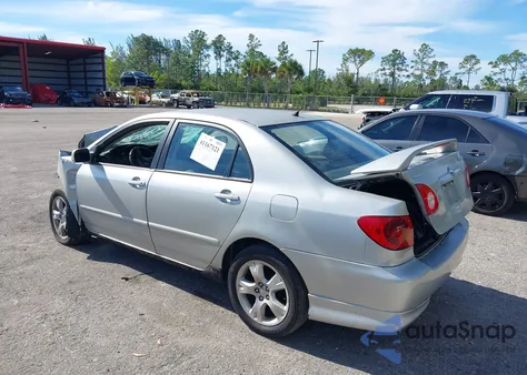 2003 Toyota Corolla S из США, поврежденный, VIN 1NXBR32E93Z068427